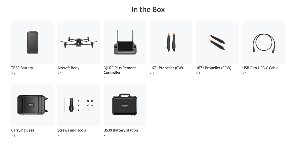 Kit DJI Matrice 30T