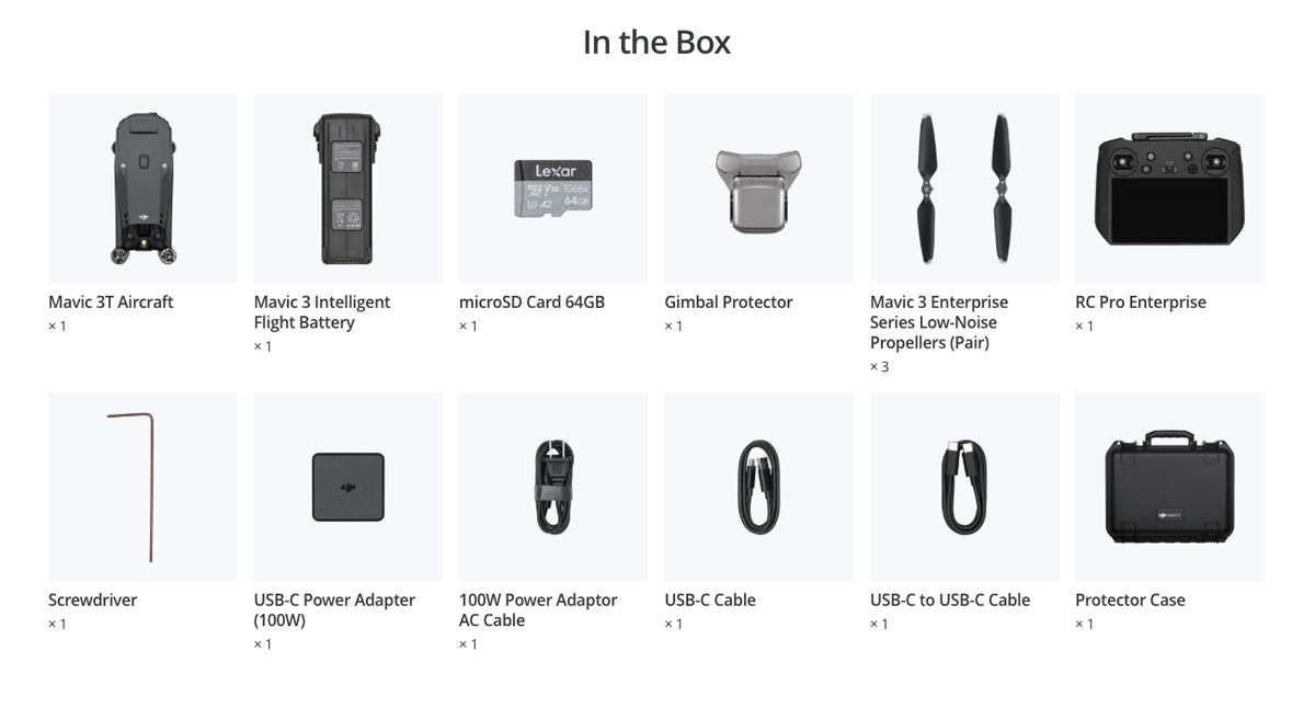 Kit DJI Mavic 3 Thermal