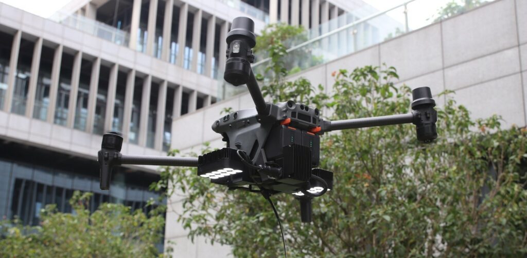 Tethered DJI MAtrice 30