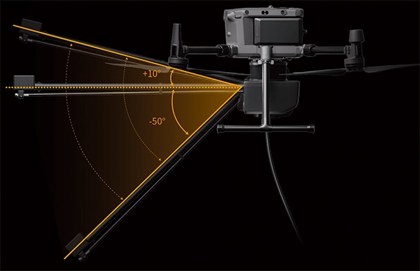 Ugello flessibile per drone