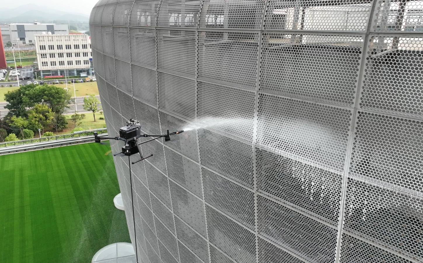 Drone Cleaning system