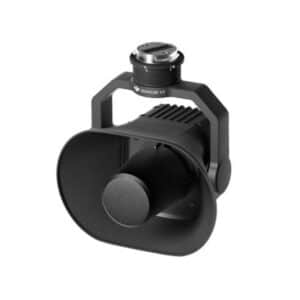 DJI Zenmuse V1 trasmette messaggi vocali a 500 metri in ambienti complessi