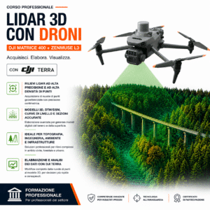 Corso Agricoltura di Precisione con Drone Multispettrale &ndash; Workflow Completo (8h, One-to-One)