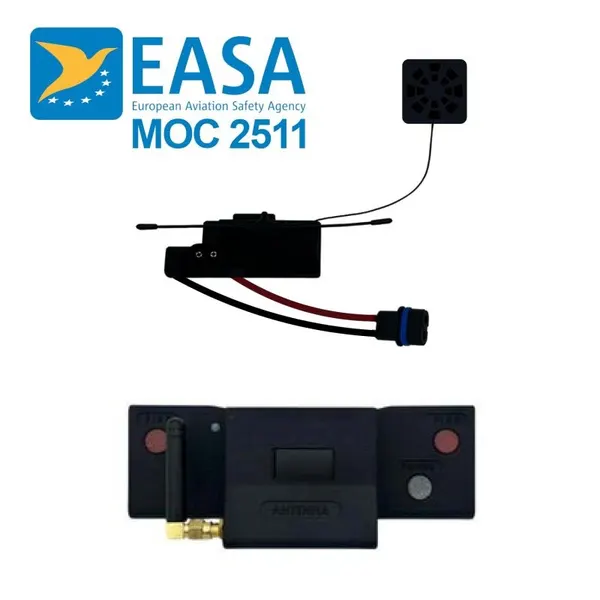 MOC-2511 certified flight termination system (FTS) with independent radio channel